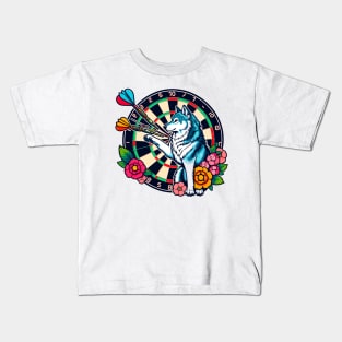 Wolf darts Kids T-Shirt